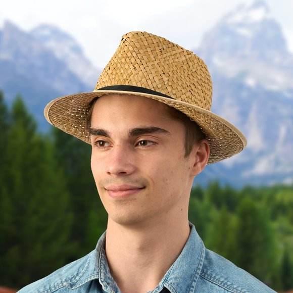 Straw hat 'John' - Picture 8 of 10